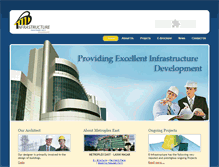 Tablet Screenshot of binfrastructure.com